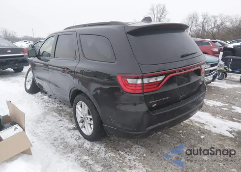 2021 Dodge Durango Gt Plus Awd z USA, uszkodzony, nr VIN 1C4RDJDGXMC766282